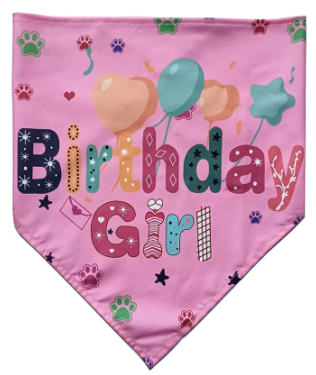 Birthday Girl Bandana