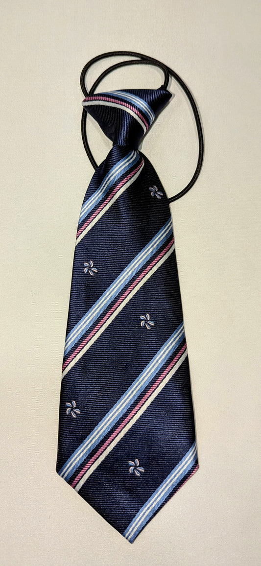 Blue w/Baby Blue Stripe Tie